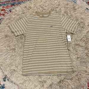 Volcom NWT striped tshirt size large